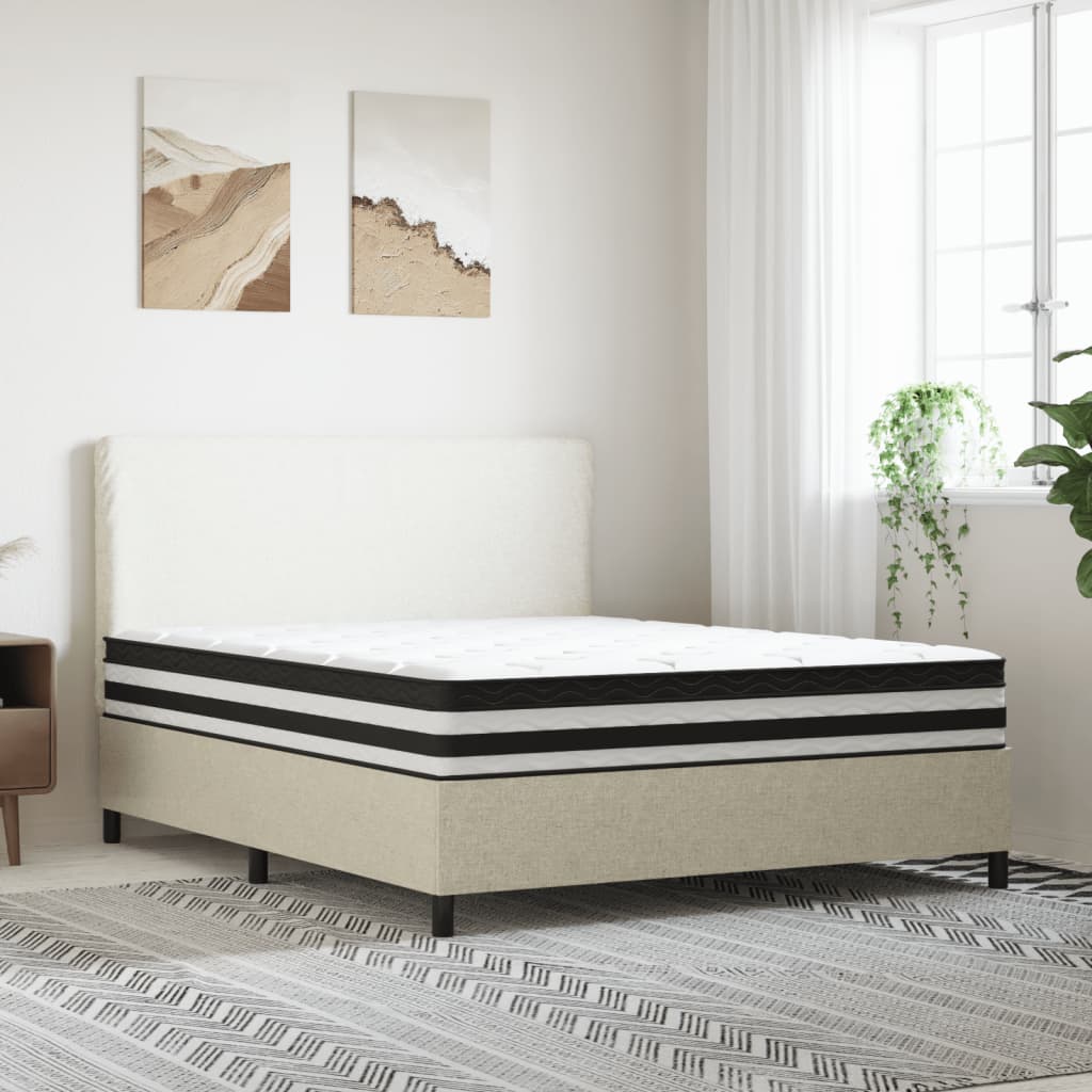 Matelas à ressorts ensachés moyen 160x200 cm