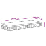 Medium bonnell spring mattress 90x200 cm