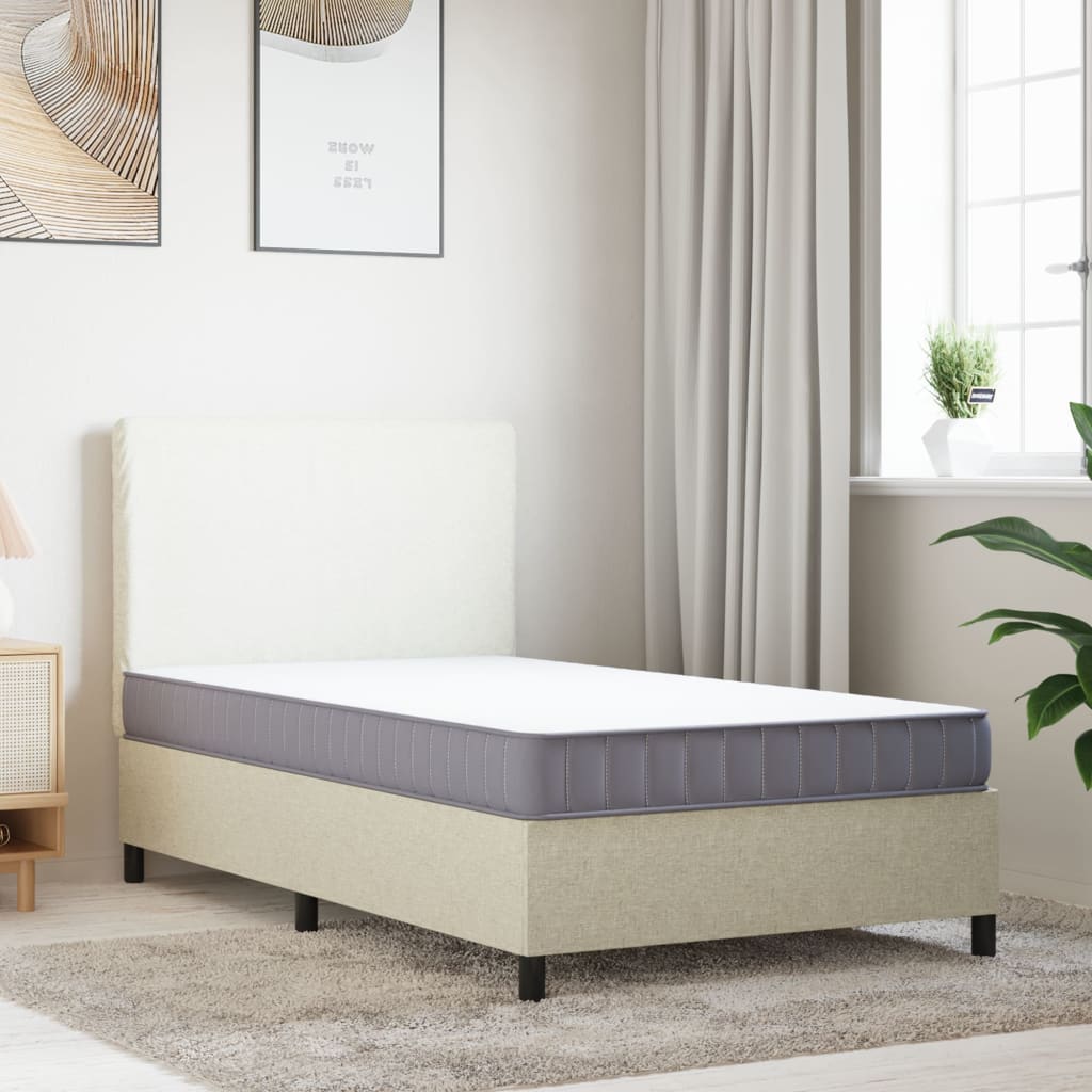 Medium soft foam mattress 100x200 cm