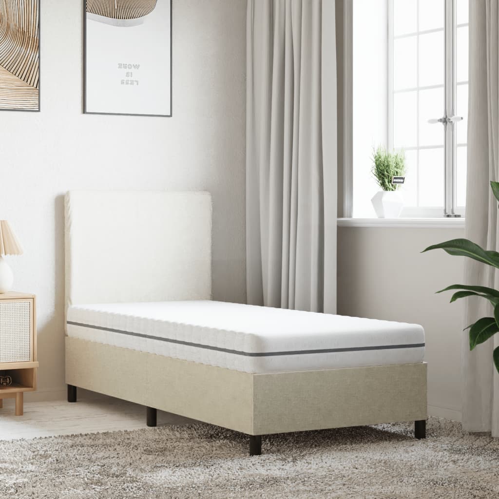 Medium soft foam mattress 80x200 cm