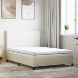 Medium soft foam mattress 140x190 cm