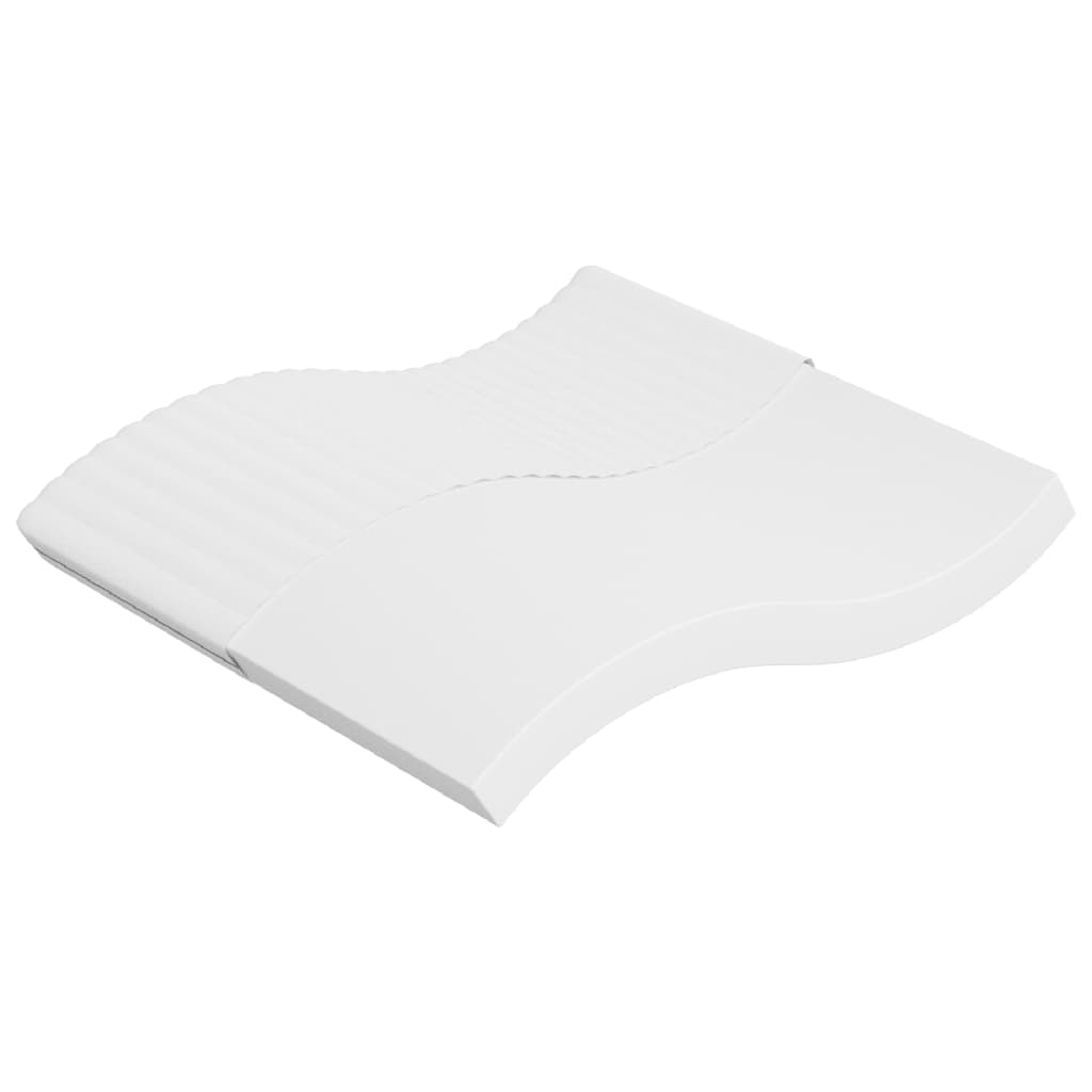 Matelas en mousse moyennement doux 200x200 cm