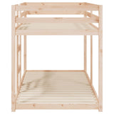 Bunk bed without mattress 90x200 cm solid pine wood