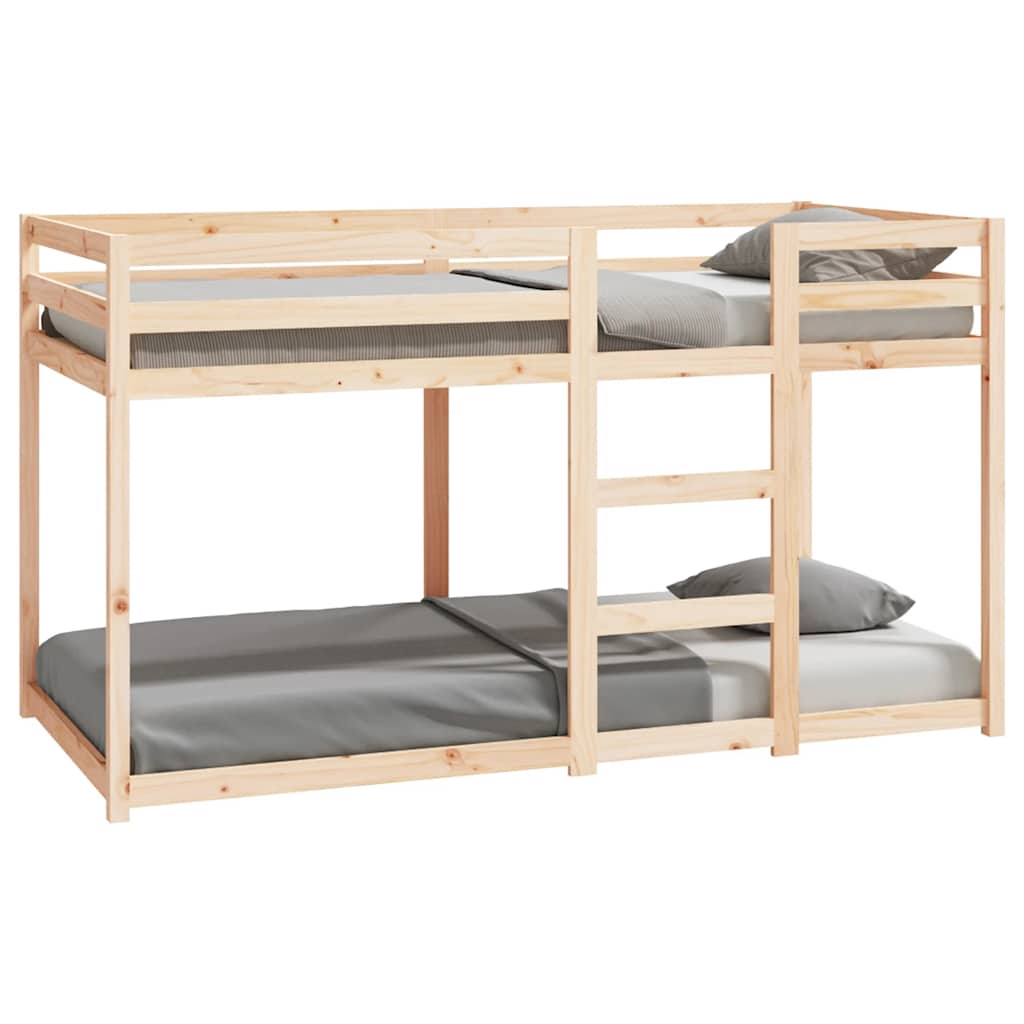 Lit superposé sans matelas 90x190 cm bois de pin massif