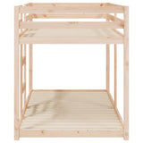 Lit superposé sans matelas 90x190 cm bois de pin massif