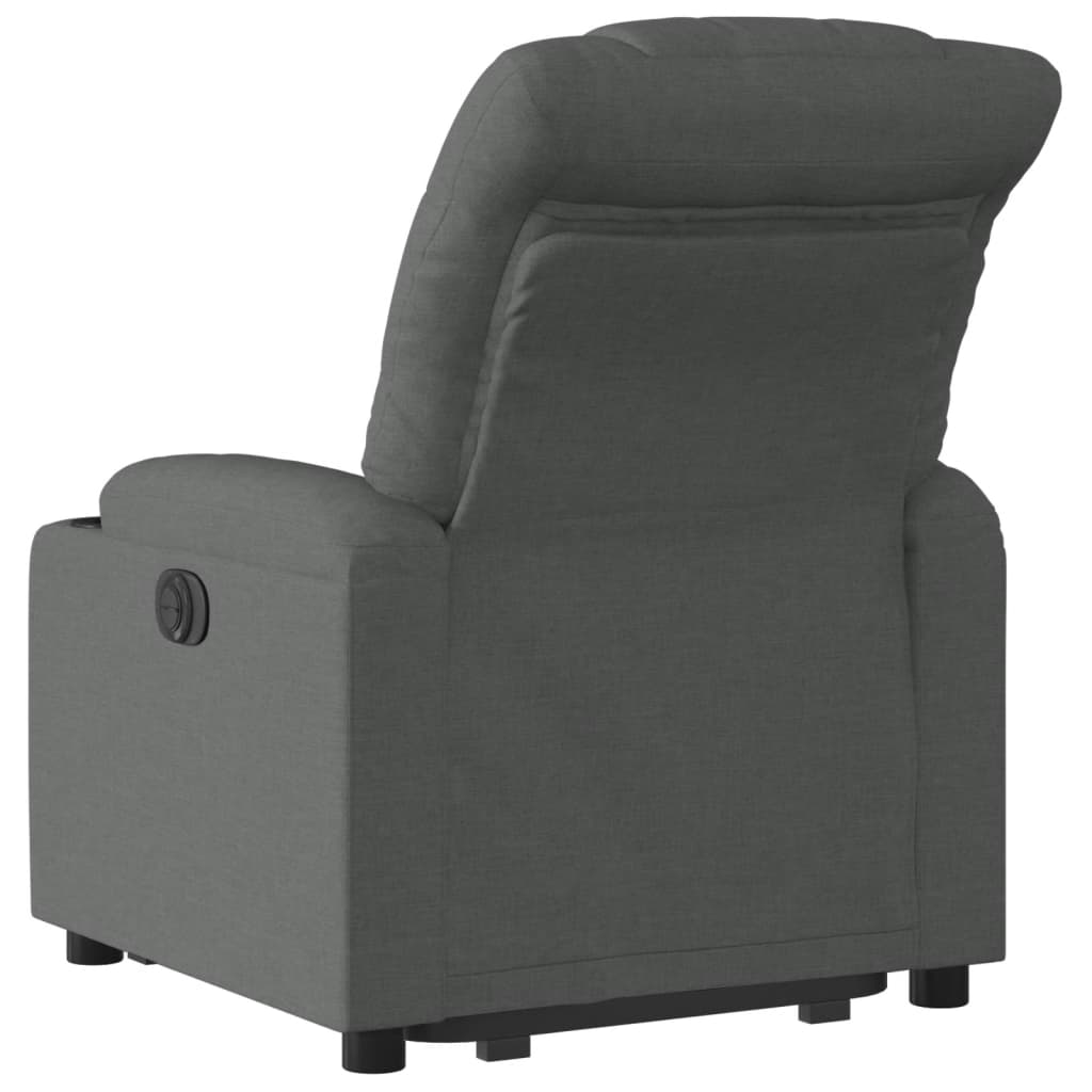 Fauteuil inclinable Gris foncé Tissu