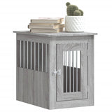 Meuble de cage pour chiens sonoma gris 45x62x59 cm