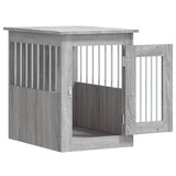 Meuble de cage pour chiens sonoma gris 45x62x59 cm