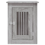 Meuble de cage pour chiens sonoma gris 45x62x59 cm