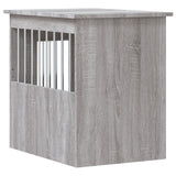 Meuble de cage pour chiens sonoma gris 45x62x59 cm