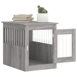 Meuble de cage pour chiens sonoma gris 55x75x65 cm