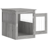 Meuble de cage pour chiens sonoma gris 55x75x65 cm