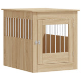 Meuble de cage pour chiens chêne sonoma 64,5x80x71 cm