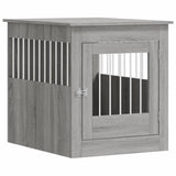 Meuble de cage pour chiens sonoma gris 64,5x80x71 cm