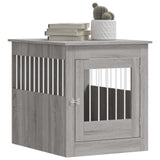 Meuble de cage pour chiens sonoma gris 64,5x80x71 cm