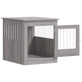 Meuble de cage pour chiens sonoma gris 64,5x80x71 cm