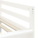 Children's loft bed with tower without mattress 90x200 cm