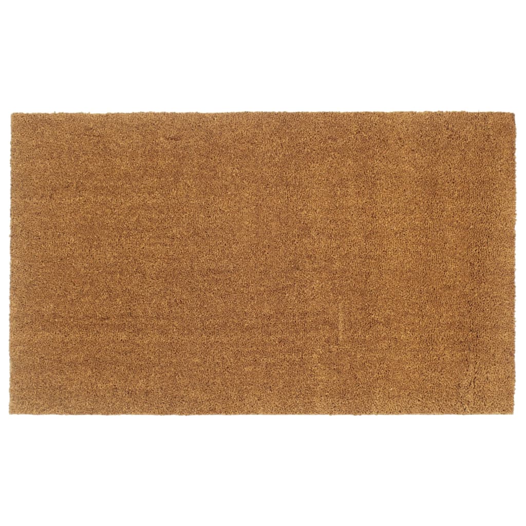 Tapis de porte naturel 90x150 cm fibre de coco touffeté