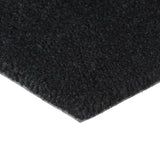 Tapis de porte noir 90x150 cm fibre de coco touffeté