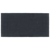 Tapis de porte gris foncé 100x200 cm fibre de coco touffeté