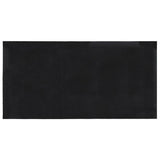 Tapis de porte gris foncé 100x200 cm fibre de coco touffeté