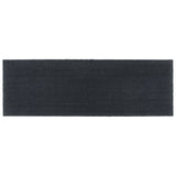 Tapis de porte gris foncé 100x300 cm fibre de coco touffeté