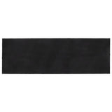 Tapis de porte gris foncé 100x300 cm fibre de coco touffeté