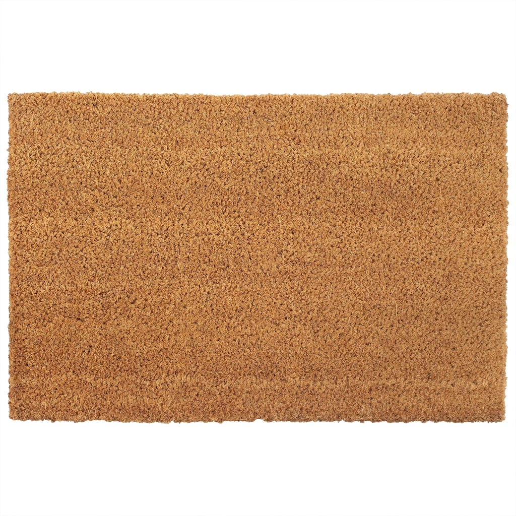 Tapis de porte 5 pcs naturel 40x60 cm fibre de coco touffeté