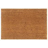 Tapis de porte naturel 60x90 cm fibre de coco touffeté