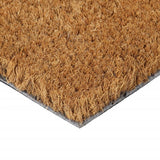 Tapis de porte naturel 40x60 cm fibre de coco touffeté