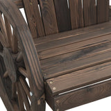 Chaises à bascule Adirondack lot de 2 bois de sapin massif