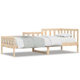 Lit de jour sans matelas 80x200 cm bois de pin massif