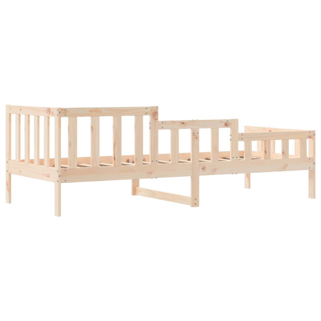 Lit de jour sans matelas 80x200 cm bois de pin massif