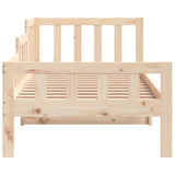 Lit de jour sans matelas 90x190 cm bois de pin massif