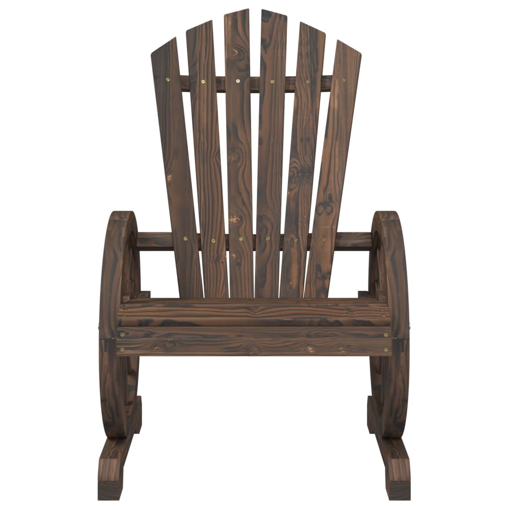 Chaise de jardin Adirondack bois de sapin massif