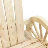 Adirondack rocking chair solid fir wood