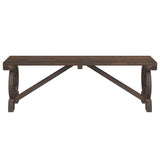 Banc de jardin 115 cm bois de sapin massif