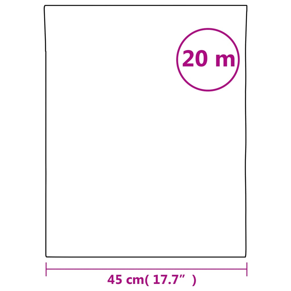 Film pour fenêtre dépoli blanc 45x2000 cm PVC