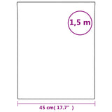 Films de miroir 2 pcs auto-adhésive 45x150 cm PET