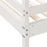 Bunk bed without mattress 80x200/120x200 cm white solid wood