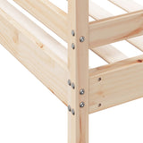 Lit superposé sans matelas 90x200/140x200 cm bois massif