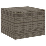 Grey garden storage box 291L woven resin