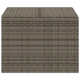 Grey garden storage box 291L woven resin