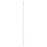 Tête de lit métal blanc 75 cm