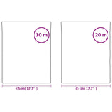 Films pour fenêtre 3 pcs statique dépoli gris transparent PVC