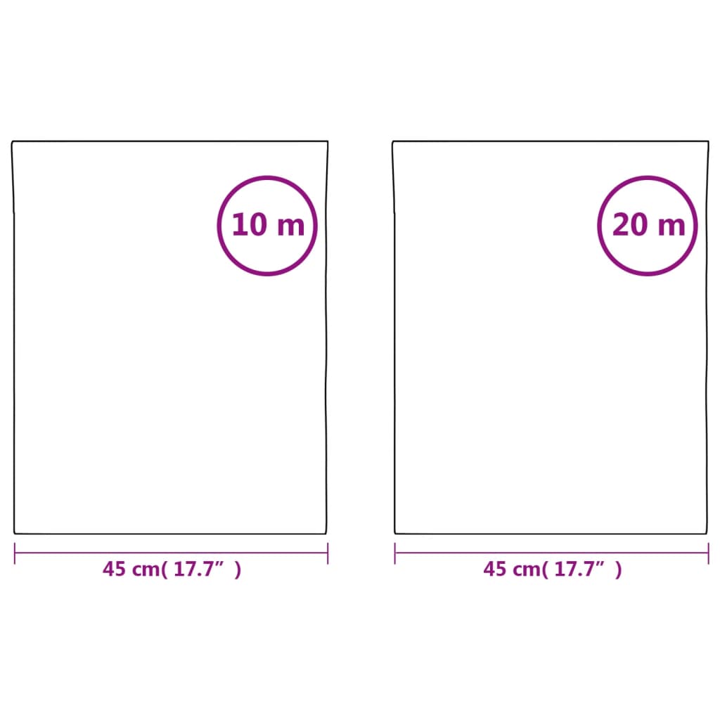 Fensterfolien 3 Stück statisch mattweißes transparentes PVC