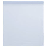 Films pour fenêtre 3 pcs statique dépoli blanc transparent PVC