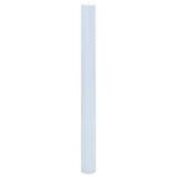 Films pour fenêtre 3 pcs statique dépoli blanc transparent PVC