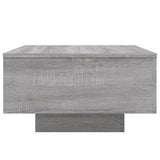 Sonoma coffee table gray 55x55x31 cm engineered wood