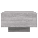 Sonoma coffee table gray 55x55x31 cm engineered wood